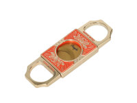 Zigarrenabschneider "Metall" Orange/Goldfarben,...