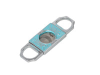 Zigarrenabschneider "Metall" Blau/Silberfarben,...