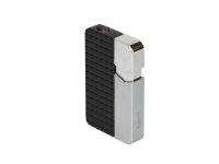 Sturmfeuerzeug "Schwarz-Metall" schwarz matt,...