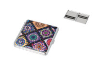 Zigarettenetuis "Floral" lila, für 20...