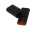 Zigarrenetui "Diamond" 2er, schwarz, mit Cutter Ring 70