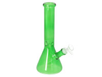 Glasbong "Polarlicht" Höhe 26 cm, Ø 4cm, Schliff 18, 4-fach sortiert, einzeln