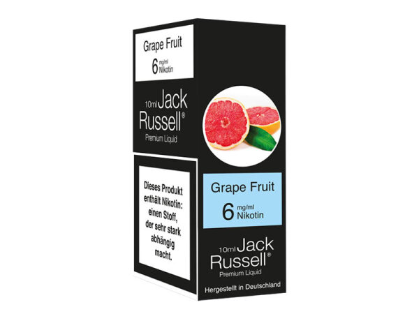 Jack Russell Liquid - Grape Fruit (Grapefruit) - Liquid - 6 mg/ml - 10 ml