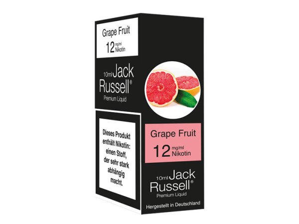 Jack Russell Liquid - Grape Fruit (Grapefruit) - Liquid - 12 mg/ml - 10 ml