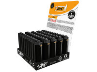 BIC Maxi J26 Reibrad Feuerzeuge "All Black",...