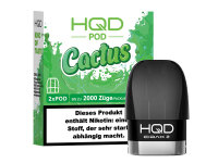 HQD Cirak 2 Pod - Cactus (Kaktus) - 18mg - 1000 Züge...