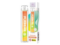 Flerbar M Zero - Peach Ice (Pfirsich Eis) - E-Shisha -...