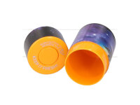 Storage Box, Plastik mit Vakuumverschluss, versch. Motive, H.10cm, Ø5,5cm Display