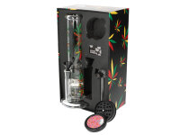 Glasbong Set - Mini Bong Ice + Plastikgrinder 3tlg....