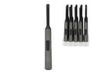 Stabfeuerzeuge "dunkelgrau", Piezo, 20er Display