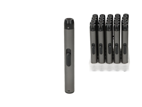 Stabfeuerzeuge "dunkelgrau", Piezo, 25er Display