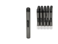 Stabfeuerzeuge "dunkelgrau", Piezo, 25er Display