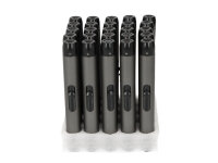 Stabfeuerzeuge "dunkelgrau", Piezo, 25er Display