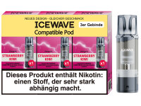 ICEWAVE 3 in 1 Pod - Strawberry Kiwi (Erdbeere, Kiwi) -...