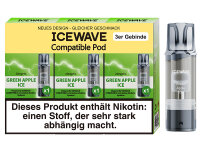 ICEWAVE 3 in 1 Pod - Green Apple Ice (grüner Apfel,...