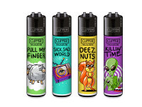 Clipper Large TRIPPY ALIENS;  48er Display