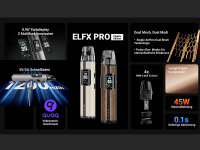 ELFBAR ELFX Pro - Refillable Kit "pink"
