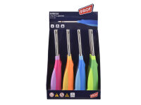 Stabfeuerzeug "Bicolor Squeeze" BBQ, 4-fach...