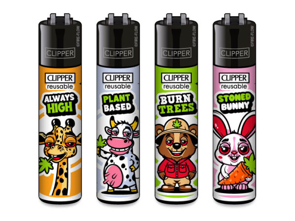 Clipper Large TRIPPY ALIENS;  48er Display