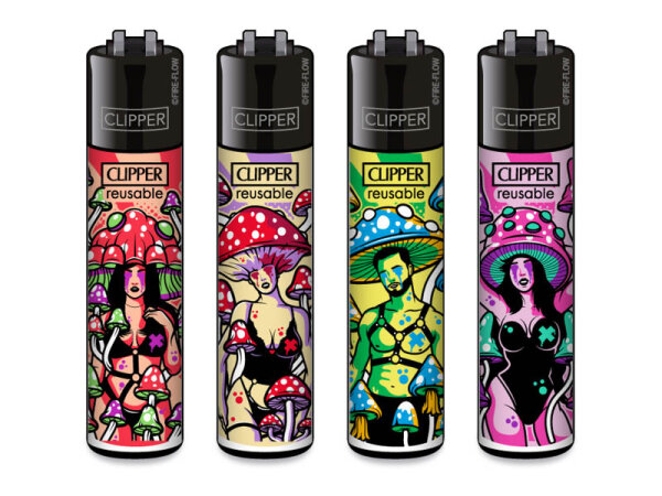 Clipper Large TRIPPY ALIENS;  48er Display