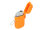 Zigarrenfeuerzeug "Eurojet"orange gummiert, Jet-Flame