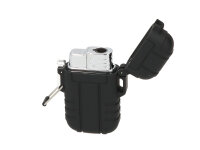 Zigarrenfeuerzeug "Eurojet"schwarz gummiert, Jet-Flame