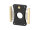 Zigarrenabschneider "schwarz matt/goldfarben", Ring 54