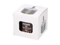 Drehaschenbecher "Wifi" Ø 9,5 cm, H: 8 cm