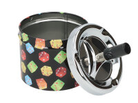 Drehaschenbecher "Würfel" Ø 9,5 cm,...