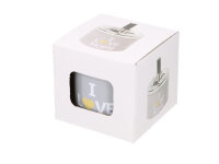 Drehaschenbecher "Home" Ø 9,5 cm, H: 8 cm