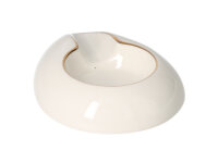 Zigarrenaschenbecher "Weiß" Keramik, 1...