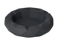 Zigarrenaschenbecher "Zement" rund anthrazit,...