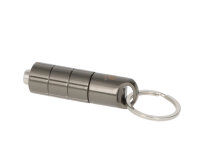 Zigarrenbohrer, anthrazit, 6,5 cm, Ø 8 + 10 mm