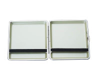 Zigarettenetuis "AC/DC", für 20 Zig., mit Gummiband, 4-fach sortiert 12er Display