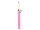 Stabfeuerzeuge "Pink Slim Lighter", 4-fach sortiert, 24er Display