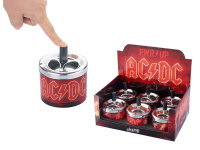 Drehaschenbecher "AC/DC" Ø 9,1 cm, H:...
