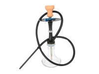 Shisha "Super Heroes", transparent/schwarz, ca....