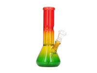 Glasbong "Rasta" Ice+Percolator konisch,...