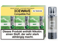 ICEWAVE 3 in 1 Pod - Mint (Minze) - 20mg - 3er Set