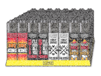 Clipper Large TRIPPY ALIENS;  48er Display