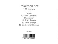 Pokémon Karten Set - 100 deutsche Karten
