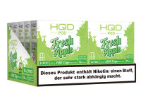 HQD Cirak 2 Pod - Fresh Apple (Apfel) - 18mg - 1000 Züge - 2er Set
