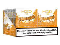 HQD Cirak 2 Pod - Pineapple (Ananas) - 18mg - 1000 Züge - 2er Set