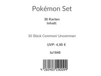 Pokémon Karten Set - 30 Karten