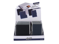 Zigarettenetuis "GROOVED", 2 Gr., 3 Farb.., mit...