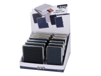 Zigarettenetuis "GROOVED", 2 Gr., 3 Farb.., mit...