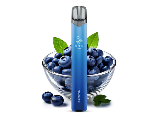 ELFBAR 800 - Blueberry (Blaubeere) - 0 mg - 800 Züge