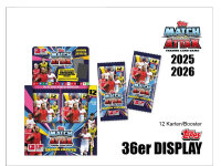 Match Attax Bundesliga 2025/2026 - Booster; 36er Display