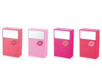 Zigarettenboxen "VARIATIO PINK" für 20 Zig., 4-fach sortiert, 12er Display