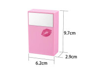 Zigarettenboxen "VARIATIO PINK" für 20 Zig., 4-fach sortiert, 12er Display